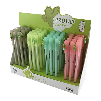 Ручка шар. 18017 фигур 0.5мм стерж. син ANGEL GIFTS