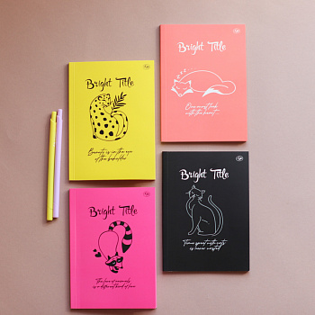 Блокнот 902590 TM Profiplan "Bright Title note" raccoon, В6