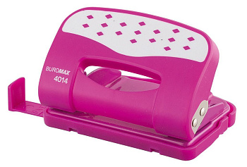 Дырокол BМ.4014-10  12л роз.