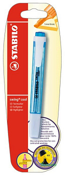 Маркер Stabilo swing cool B-43103-10 син.блист./390352