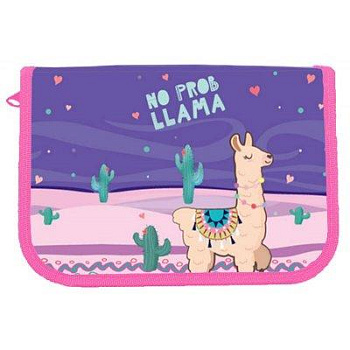 Пенал 1-яр з 2отд., пустой, "Lama", 210/70D PL, арт. 21204C, CLASS