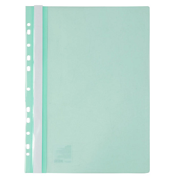 Скоросшиватель 1318-18-A с перфорацией А4, мятный