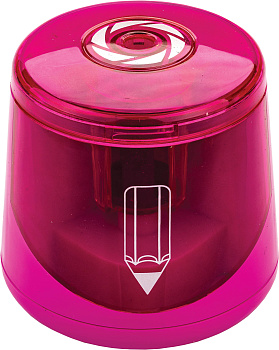 Точилка пластик. 80601 с контейн.Сentrum електр. на батар.1 лезв.блист.