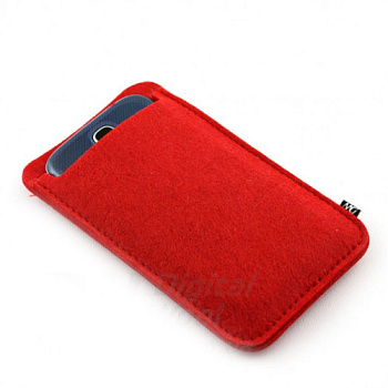 Чехол д/телефона DW-43-02 Digital Wool (Color) красн.