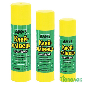 Клей-карандаш Amos 22г/260068