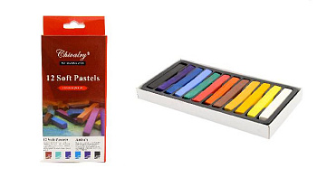 Пастель (12 кол. у наб.); карт.упак.; арт. QM12SP; VGR
