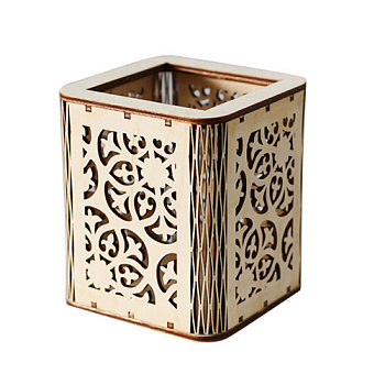 Подставка наст.WOODPEN004 "Цветы"