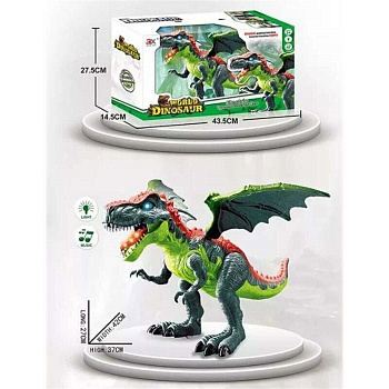 Игрушка 844A Динозавр, свет, звук, кор. 43х15х27
