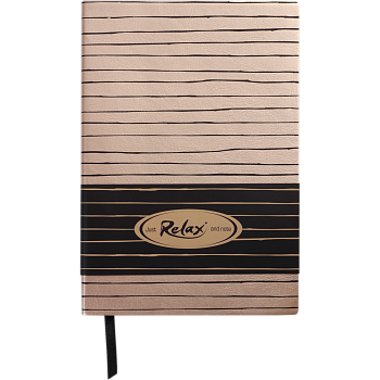 Блокнот А5 BM.295001-32 RELAX 96 л чист. иск.кожа капуч.