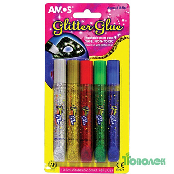 Клей-краски AmosClass 5*10 5мл