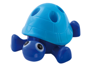 Точилка - подставка ZB.5535 ЧЕРЕПАШКА с конт.  1 отв. Kids Line