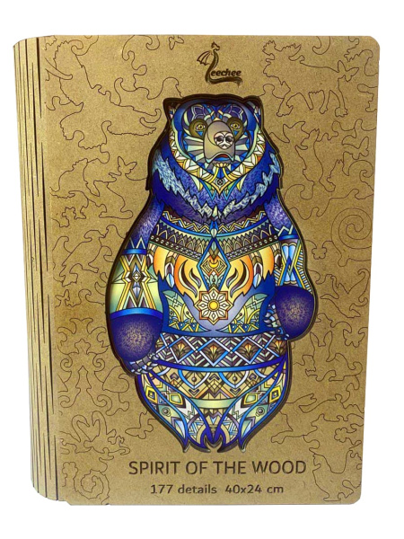 Фигурный пазл из дерева Spirit of the Wood