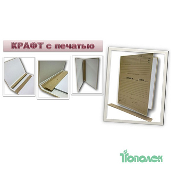 Папка_ д/бум.ITEM315-0 40мм нотар.б/клап.