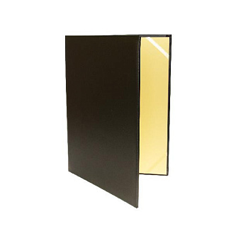 Папка на подпись KL3008_2 35 * 22,5смчерный, иск. кожа KLERK
