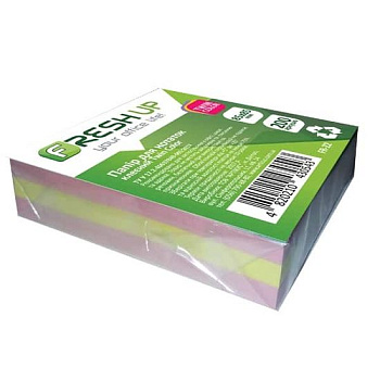 Бум. д/зам.85х85х200л FR-22 Twin Color Fresh Up куб кл.