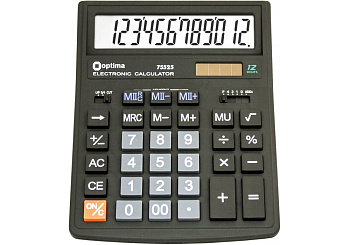 Калькул. Optima О75525 12розр