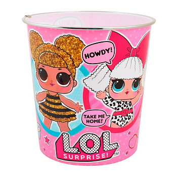 Корзина д/мусора 707035 YES “LOL Sweety”